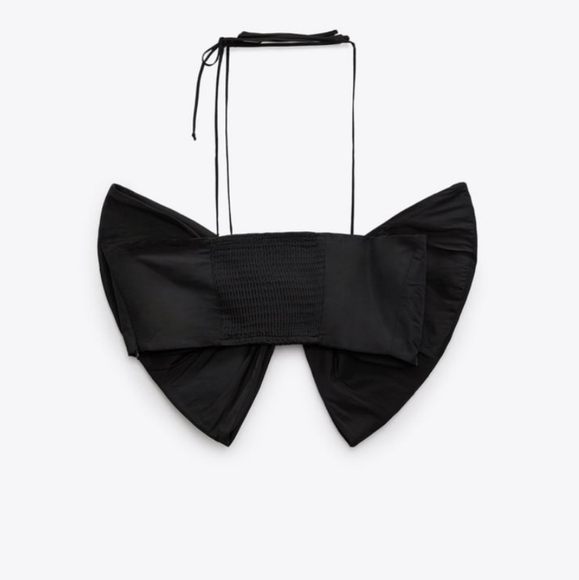 Zara Bandeau Bow Top Limited Edition Bloggers Favorite - Picture 12 of 13
